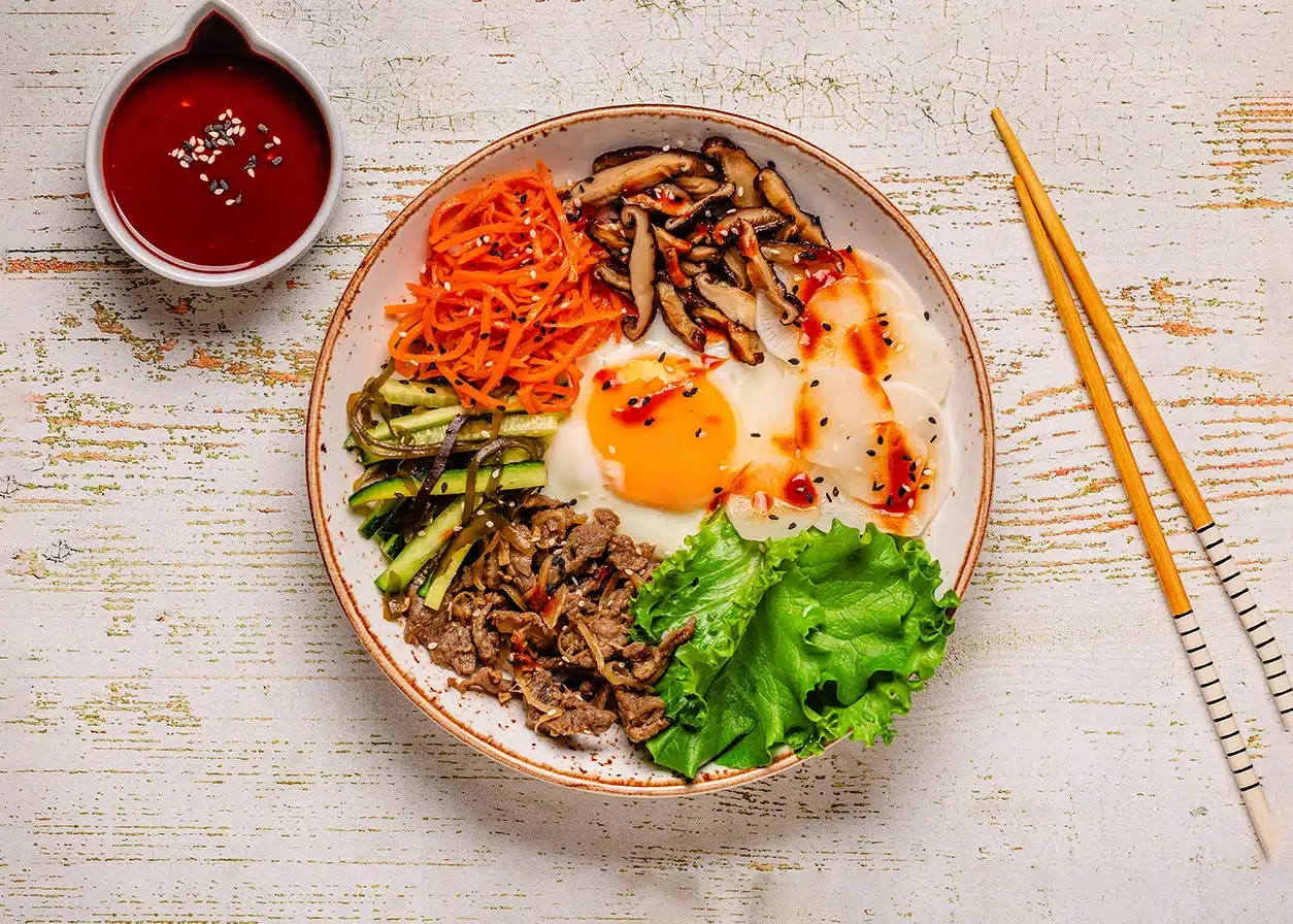 Korean Beef Rice Bowl Banner